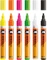 Molotow ONE4ALL 227HS 2mm Acrylmarker Neon-Set sortiert, 6er-Set, Etui Vorschaubild