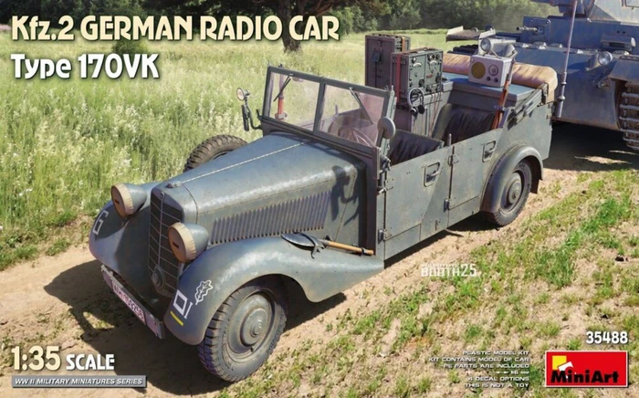 MiniArt Kfz.2 German Radio Car Type 170VK