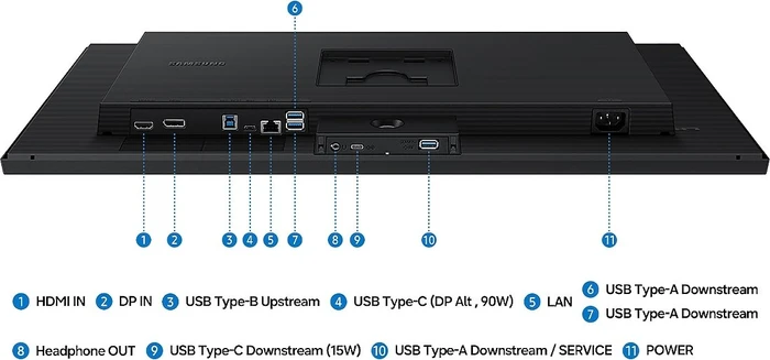 Samsung ViewFinity S8 S80HF, 27"