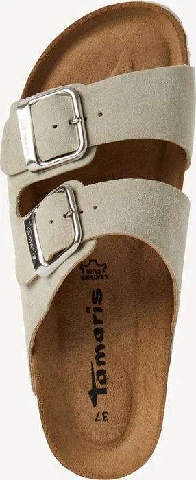 Tamaris Leder Pantolette sage (Damen)