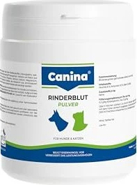 Canina Rinderblutpulver für Hunde & Katzen, 250g