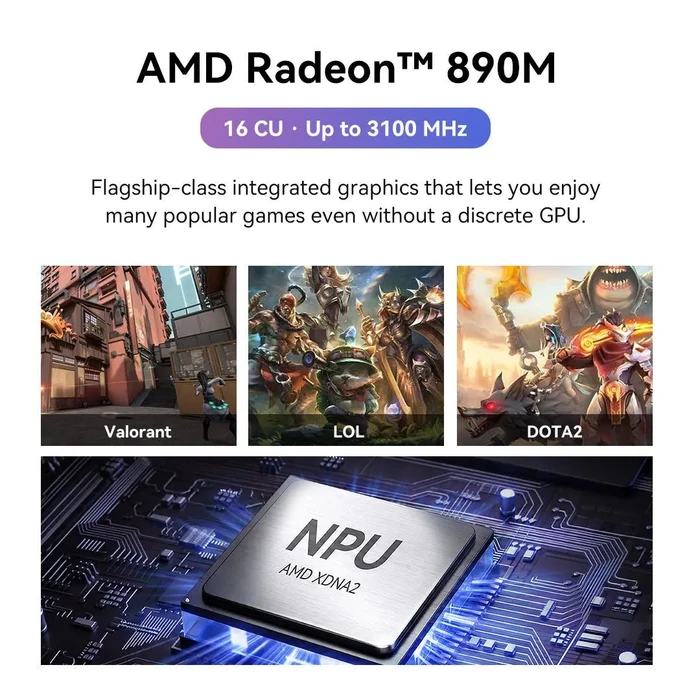GMKtec EVO-X1 Pro, Ryzen AI 9 HX 470, 64GB RAM, 1TB SSD