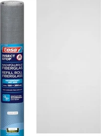 tesa Fliegengitter-Ersatzrolle Fiberglasgewebe für ALU-Rahmen 120x250cm anthrazit