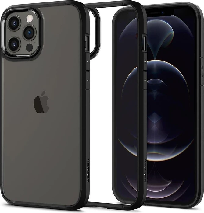 Spigen Ultra Hybrid für Apple iPhone 12 Pro/iPhone 12 schwarz