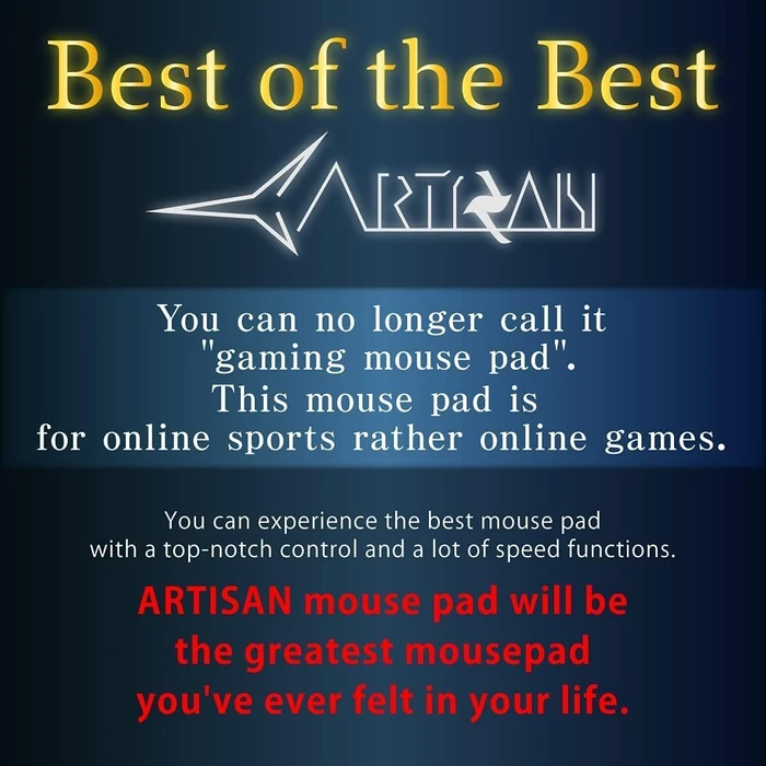 Artisan Ninja FX Hien SOFT XL Gaming Mousepad, 490x420mm, rot