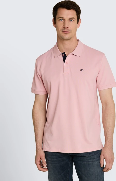 Tom Tailor Piqué Poloshirt kurzarm twinkle pink (Herren)