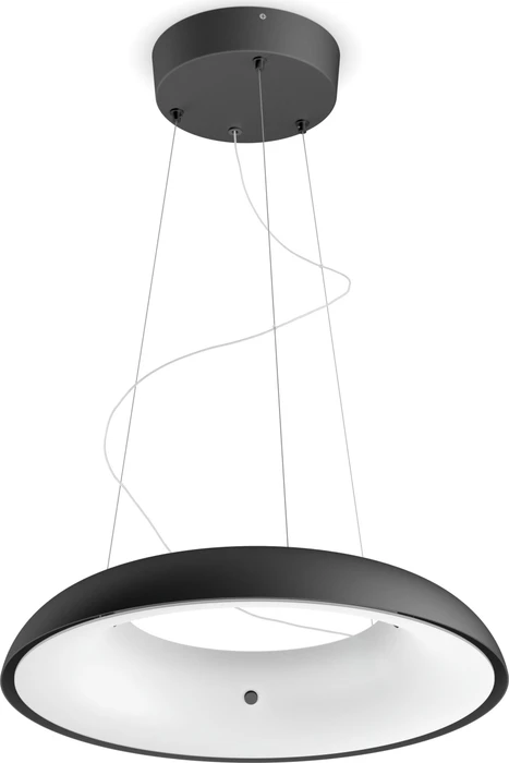 Philips Hue White Ambiance Amaze Pendelleuchte schwarz