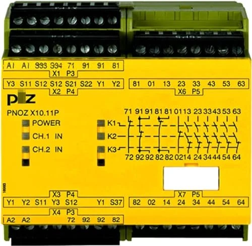 Pilz PNOZ X10.11P 24VDC 6n/o 4n/c 6LED