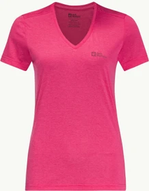 Jack Wolfskin Crosstrail Funktionsshirt kurzarm cameopink (Damen)