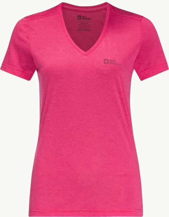 Jack Wolfskin Crosstrail Funktionsshirt kurzarm cameopink (Damen)