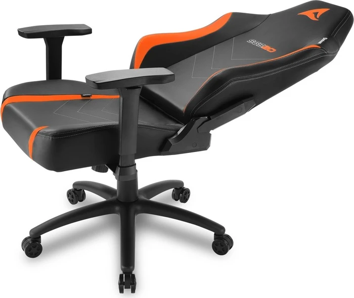 Sharkoon Skiller SGS20 PU Gamingstuhl, schwarz/orange