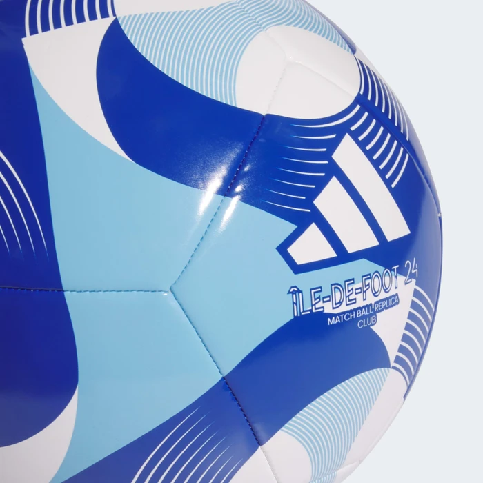 adidas Île-De-Foot 24 Club Fußball white/clear sky/royal blue