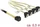 DeLOCK mini SAS HD [SFF-8643] auf 4x SATA gewinkelt, 0.5m (85684)