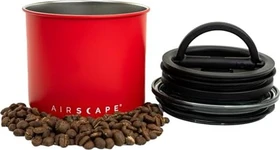 Airscape Kaffeedose klein Aufbewahrungsbehälter signalrot matt
