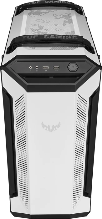 ASUS TUF Gaming GT501 White Edition, weiß, Glasfenster