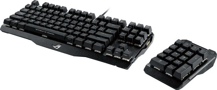 ASUS ROG Claymore, LEDs RGB, MX RGB RED, USB, DE