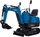 Scheppach EXC815 Benzin-Mini-Bagger (5915001903)