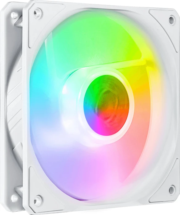 Cooler Master SickleFlow 120 ARGB White Edition, LED-Steuerung, 120mm, 3er-Pack