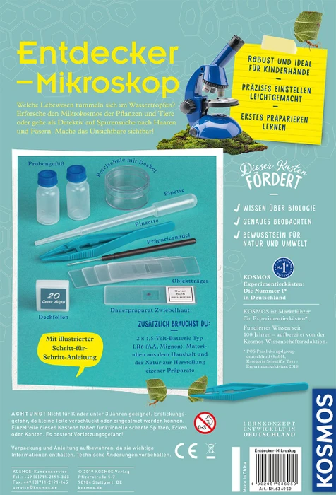 Kosmos Entdecker-Mikroskop