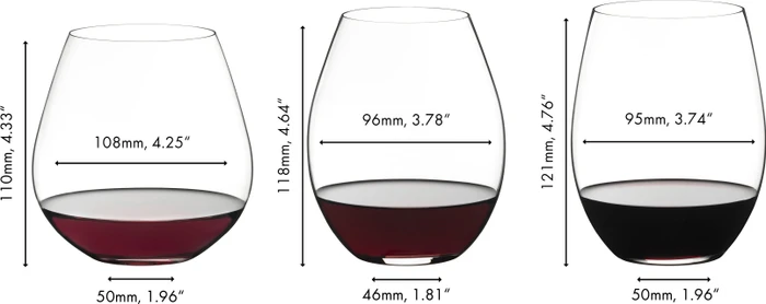 Riedel The Key to Wine - Rotweinglas, 3 Stück