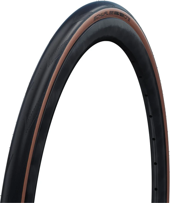 Schwalbe One 700x25C LiteSkin RaceGuard Addix Reifen bronze sidewall