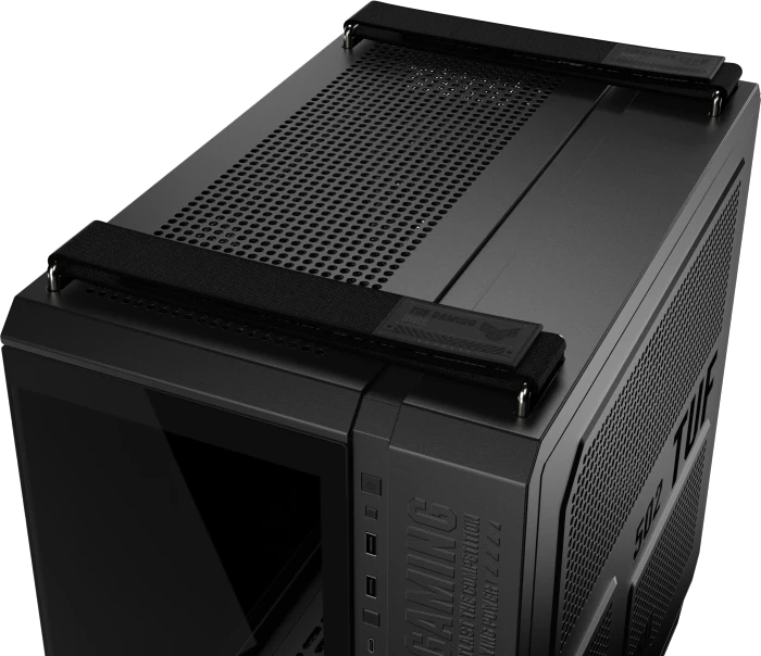 ASUS TUF Gaming GT502 Horizon TG ARGB Black, Glasfenster