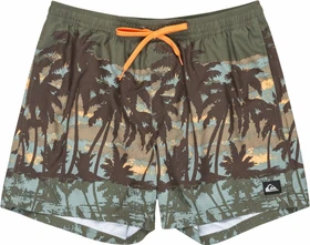 Quiksilver Everyday Straight 15" Badeshorts grape leaf/tropicamo (Herren)