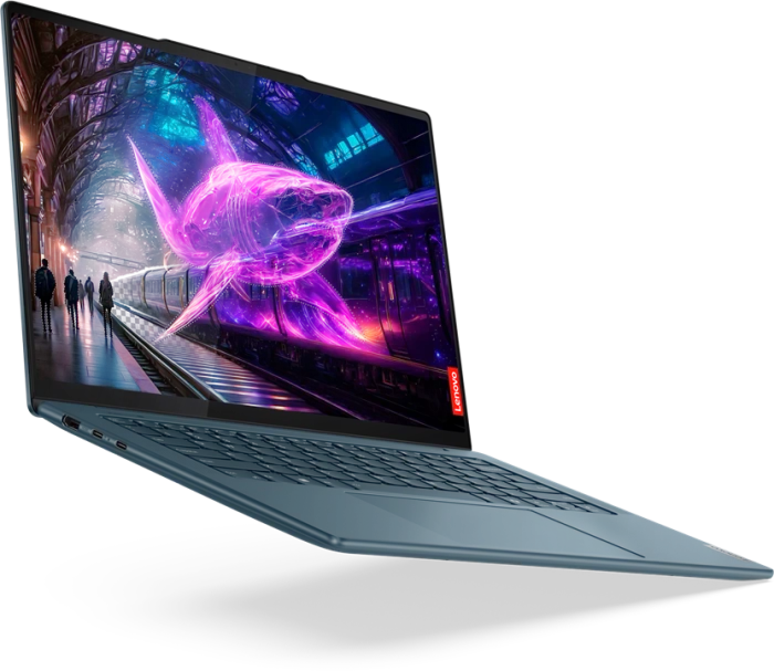 Lenovo Yoga Pro 7 14AHP9, Tidal Teal, Ryzen 7 8845HS, 16GB RAM, 1TB SSD, DE