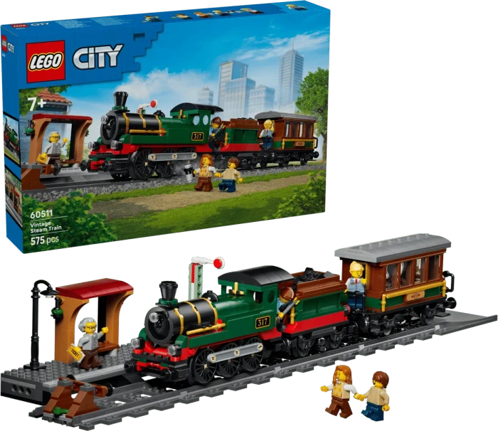 LEGO City - Klassischer Dampfzug