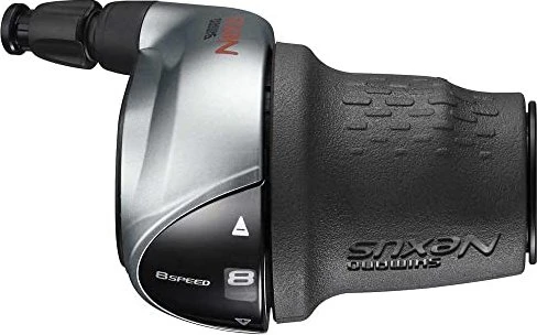 Shimano Nexus Inter 8-fach Drehgriffschalter rechts silber