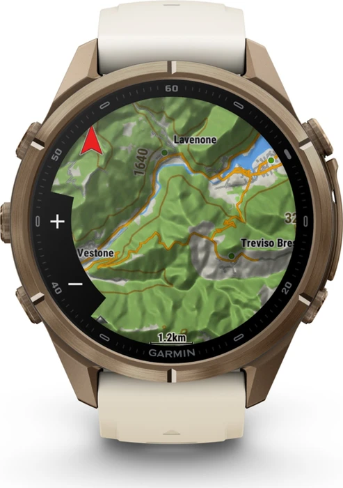 Garmin Fenix 9 Pro 43mm autumn gold titanium/cream-french grey