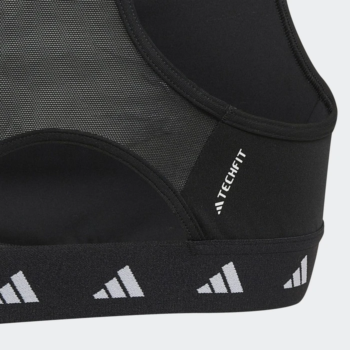adidas Aeroready TECHFIT Sport-BH black/white (Junior)