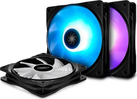 DeepCool RF120, LED-Steuerung, Lüftersteuerung, 120mm, 3er-Pack