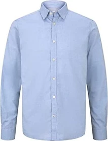 Tom Tailor Slim Fit Hemd langarm light blue oxford (Herren)