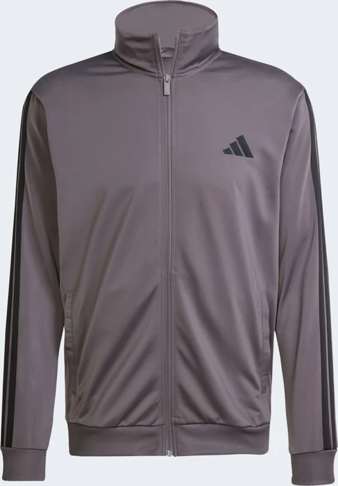 adidas Basic 3-Streifen Tricot Trainingsanzug grey strata (Herren)