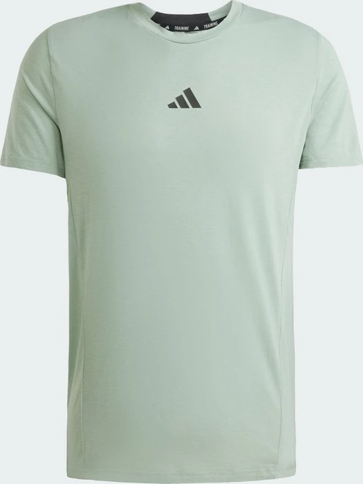 adidas Designed For Training Workout Funktionsshirt kurzarm silver green (Herren)