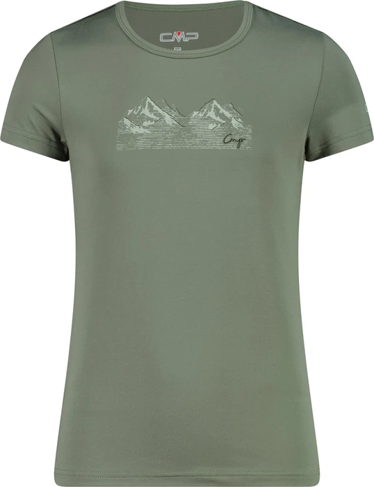CMP Print Funktionsshirt kurzarm avocado (Junior)