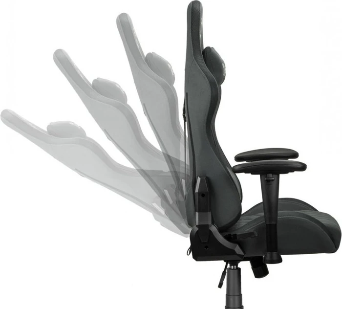 Ranqer Halo Fabric RGB Gamingstuhl, schwarz
