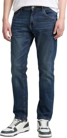 Tom Tailor Josh Regular Slim Jeans Jeans mid stone wash denim (Herren)