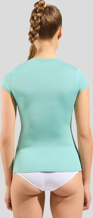 Odlo Active F-Dry Light Eco Funktionsshirt kurzarm aqua haze (Damen)