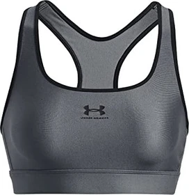 Under Armour HeatGear Armour Mid Sport-BH black/rise (Damen)