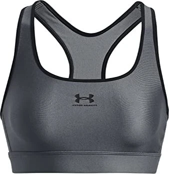Under Armour HeatGear Armour Mid Sport-BH black/rise (Damen)