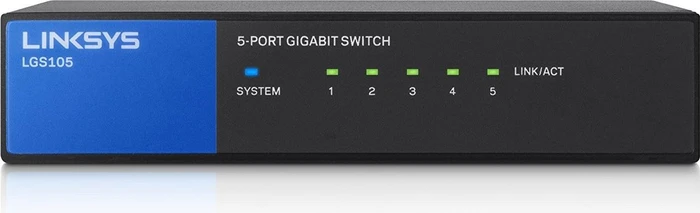 Linksys LGS100 Desktop Gigabit Switch, 5x RJ-45