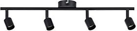 Paulmann Carolina Spot 4-flammig schwarz matt