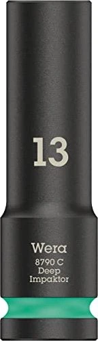 Wera 8790 C Impaktor Deep Außensechskant Steckschlüssel 1/2", 13x83mm