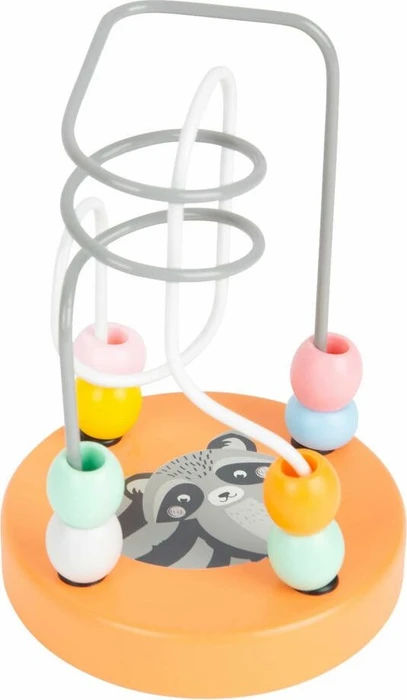 Legler Small Foot Motorikschleife Waschbär Pastell