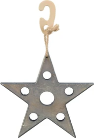Trixie Spiel- und Snackstern, 14x17cm, grau