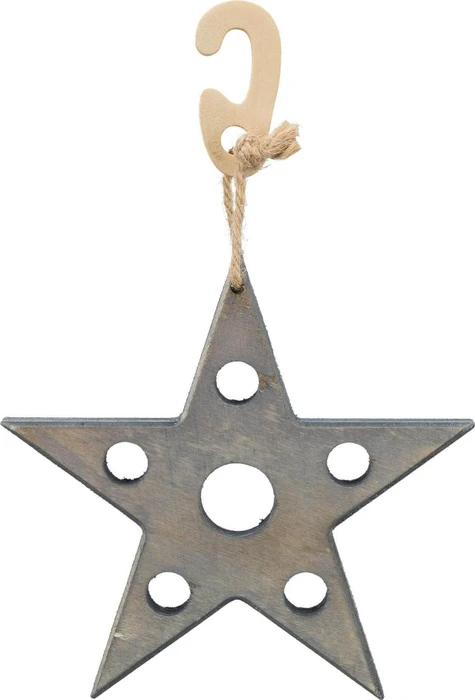 Trixie Spiel- und Snackstern, 14x17cm, grau