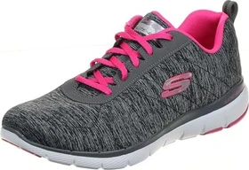 Skechers Flex Appeal 3.0 Insiders schwarz/rosa (Damen)