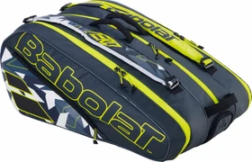 Babolat RH12 Pure Aero Tennistasche grau/gelb/weiß